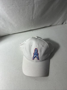 Houston Oilers NFL Adjustable Strap White Hat - Picture 1 of 5