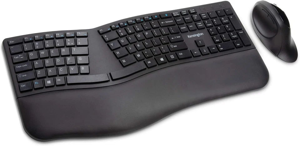 Kensington Pro Fit Ergonomic Wireless Keyboard & Mouse K75406US Brand New Sealed - Image 1 of 4