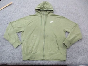 Nike Hoodie Herren Medium Full Zip Salbeigrün Sportbekleidung Fleece NSW BV2634 386 - Bild 1 von 9