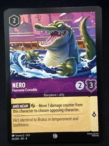 Nero - Fearsome Crocodile 65/204 Reign of Jafar Regular - Picture 1 of 1