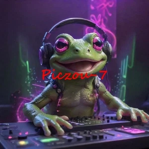 Digital Image Ai Picture Photo Wallpaper Background Desktop Art Frog DJ - Picture 1 of 1