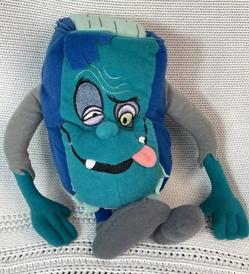Applause The Pagemaster Plush 1994 Horror Reading Buddy Plush Pocket With Book - Image 1 of 4