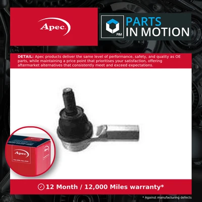 Tie / Track Rod End fits VAUXHALL AGILA A 1.2 Left or Right 00 to 08 Joint Apec - Image 1 of 4