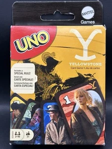 UNO Yellowstone Special Edition Mattel Card Game - New With Special Rule 🔥 F/S! - Picture 1 of 9