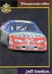 1998 Pinnacle Mint Championship Mint #2 Jeff Gordon's Car - Racing - Image 1 of 1