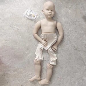 Leere Form 46 Zoll unvollendet Reborn Puppe Zum Selbermachen Kit Teile Kleinkind mit Stoffkörper Geschenk - Bild 1 von 5