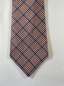 Corbata de seda Lauren Ralph Lauren - cuadros pata de gallo - Imagen 1 de 6