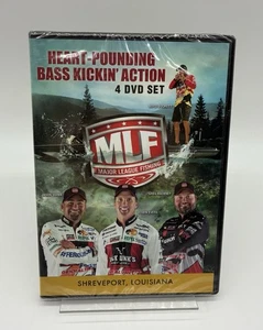 Major League Fishing 4 Disc DVD Set Shreveport, Louisiana MLF Bass SEALED - Picture 1 of 4
