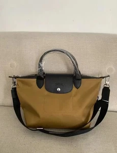 LONGCHAMP Le Pliage Energy Top handle bag Shoulder Bag Brown FromJapan Women New - Picture 1 of 12
