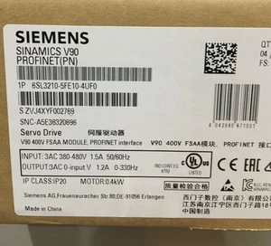New Siemens 6SL3 210-5FE10-4UF0 Free Shipping New in Box New Factory Sealed PLC - Picture 1 of 3