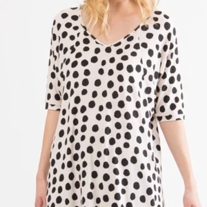 Agnes & Dora Textured Polka Dot 'Love' Tunic Women's XL - Picture 1 of 6