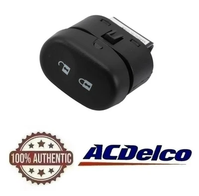 Interruptor de bloqueo de puerta para conductor o pasajero Chevrolet Malibu 2009-2012 nuevo OEM 25997209 Foto 1 de 2