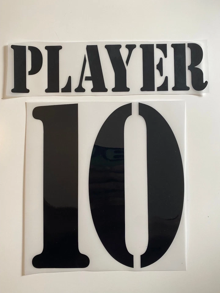 53GRADSPORT Set Flock nero set nomi black maglia jersey shirt anni 2000