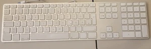 German Apple Keyboard for Mac Mini iMac Macbook Pro W/Mouse - Picture 1 of 6
