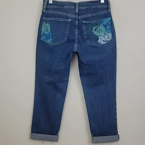 NYDJ Ankle Jeans blau bestickt 8P - Bild 1 von 14