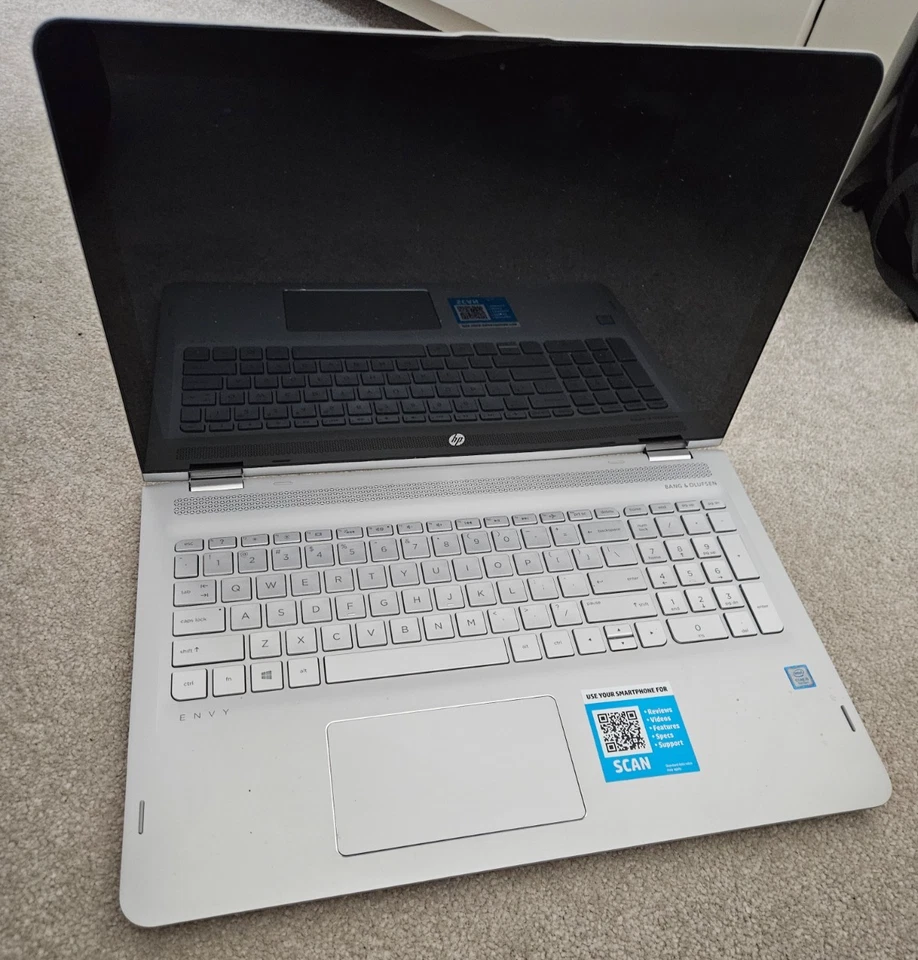 HP ENVY x360 m6-aq103dx 15.6" 2 in 1 Laptop Intel i5-7200U 1TB HDD BAD MOBO - Image 1 of 4