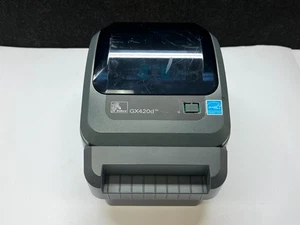 ZEBRA GX420D THERMAL LABEL PRINTER - GX42-202512-000 - Picture 1 of 13
