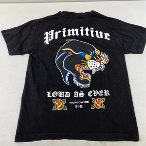 Primitive Skateboarding Youth Boys Skater Black T-Shirt Sz M Medium - Picture 1 of 8