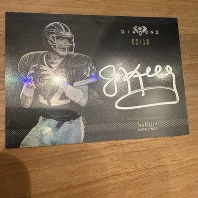 2015 Jim Kelly Topps Diamond Rookie Auto /10 Bills Legend 🔥🔥🔥 - Image 1 of 4