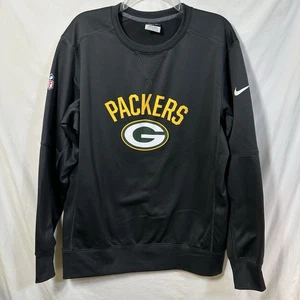 Green Bay Packers NFL Football On Field Apparel Large Nike Therma-Fit Sweatshirt - Picture 1 of 10