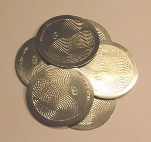 Titanium Gr. 2 Disk / Titan Ronde Gr. 2   Dia 84,8 x 1,75 mm* - Picture 1 of 1