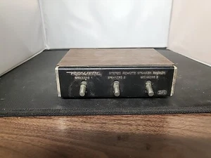 Realistic 3 Way Stereo Remote Speaker Switch 40-125 Vintage. - Picture 1 of 4