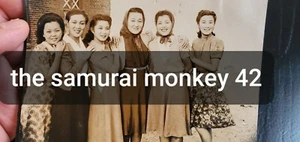 FOTO ORIGINAL JAPONESA DE NIÑAS JAPONESAS DE LA SEGUNDA GUERRA MUNDIAL  - Imagen 1 de 3