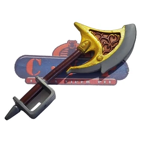 Vtg 1998 Bandai Mystic Knights of Tir Na Nog Garrett Figure Accessory Weapon Axe - Picture 1 of 1