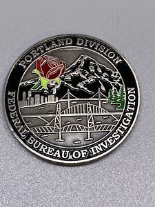 SÚPER RARE COIN PORTLAND DIVISION Department of Justice Federal Bureau Of Inves