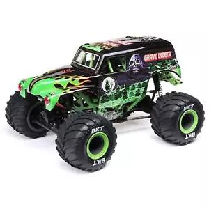 Losi Mini LMT 1/18 4X4 Brushed RTR RC Monster Truck, Grave Digger LOS01026T1 - Bild 1 von 21