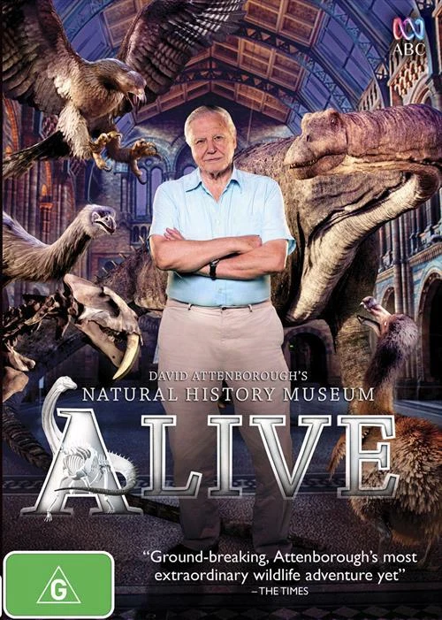 David Attenborough's Natural History Museum Alive (DVD) Australia Region 4 - NEW - image 1 of 1
