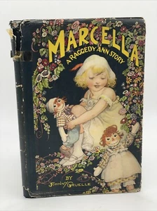 Antikes Kinderbuch Marcella A Raggedy Ann Story 1. Auflage HCDJ von 1929 - Bild 1 von 9