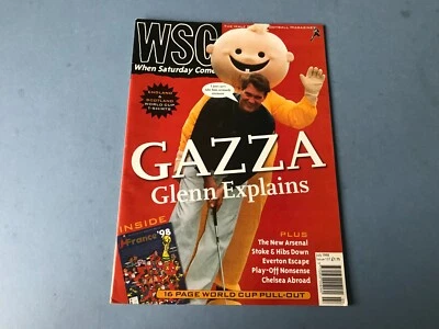 When Saturday Comes WSC Football Magazine July 1998 - England Hoddle - Image 1 of 4