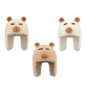 Soft Comfortable Hat Daily Wear Hat Plush Winter Hat Lovely Fashion Women Hat - Picture 1 of 11