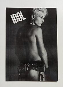 carte postale Billy Idol