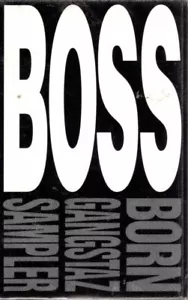 NEW Boss Born Gangstaz Sampler 1993 OG Cassette Tape Single PROMO Hiphop - Picture 1 of 2