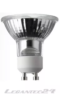 Halogenlampe 230V 35W GU10 50x55mm 38° Glühbirne Lampe Birne 230Volt 35Watt neu - Bild 1 von 1