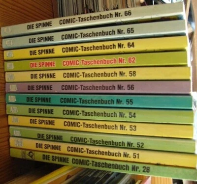 DIE SPINNE / SPIDER-MAN TASCHENBUCH ab 1 - 71 + EXTRA ab 4 -  CONDOR VERLAG 1979 - Bild 1 von 2