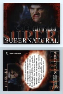 Cold-Blooded #20 Supernatural Season 3 Inkworks 2008 Trading Card - Picture 1 of 1