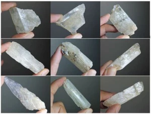 Spodumene Hiddenite Kunzite Crystal Specimen Natural Gemstone Afghanistan Many - Bild 1 von 261