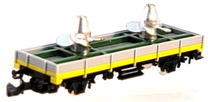 Z Scale Marklin Mini-Club 8610 Gray/Yellow Flatcar with Propellers Load DB - Picture 1 of 7
