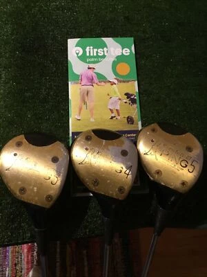 Ping Karsten III 3-4-5 Woods Set ZZ Lite Steel Shafts (Vintage) - Image 1 of 4