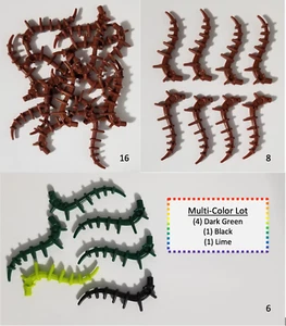 LEGO Plant Vine Seaweed / Appendage Spiked / Bionicle Spine 55238 - You Pick! - Picture 1 of 7