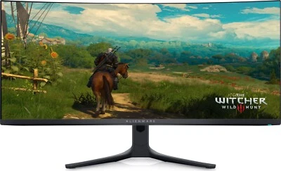 Dell Alienware AW3423DWF 34,18 Zoll Curved Gaming Monitor 165Hz OLED Gebraucht - Bild 1 von 4