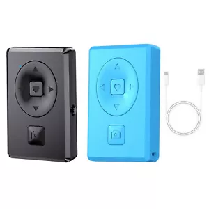 Mobile Phone Bluetooth Wireless Remote Control Shutter Selfie Video Scroll - Picture 1 of 14