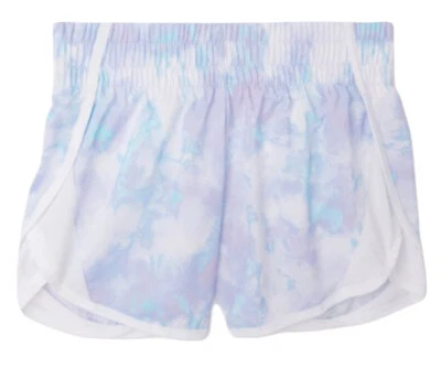 Athletic Works Girls Running Shorts Purple Size 14/16 Tie Dye Polyester Lined - Image 1 of 4