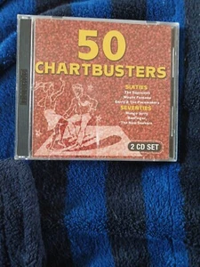 50 Chartbusters 2 CD Various Artists Sixties Seventies Re-Recorded Versions - Picture 1 of 2