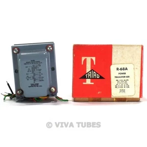 NOS NIB Triad R-68A Tube Amp Power Transformer 800 VAC 30 Ma 6.3V 5V - Picture 1 of 1