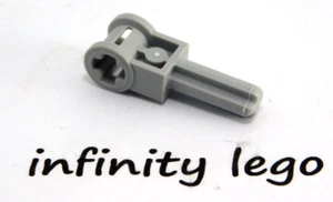 8 LEGO Technic Light Bluish Grey Axle 1.5 Perpendicular Axle Connector (6553) - Picture 1 of 1