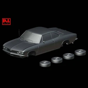 Chevrolet Corvair Monza (1969) Automodellbausatz — STL / OBJ Dateien für 3D Druck - Bild 1 von 7